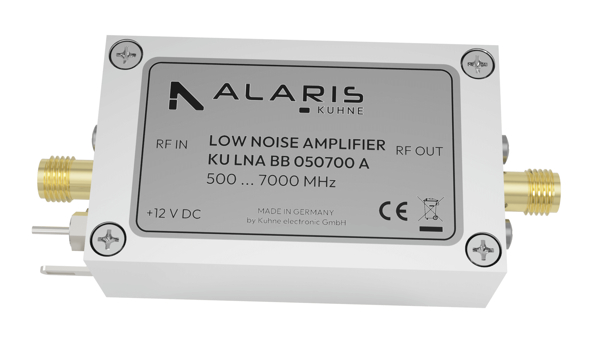 Broadband Low Noise Amplifier, 500 ... 7000 MHz